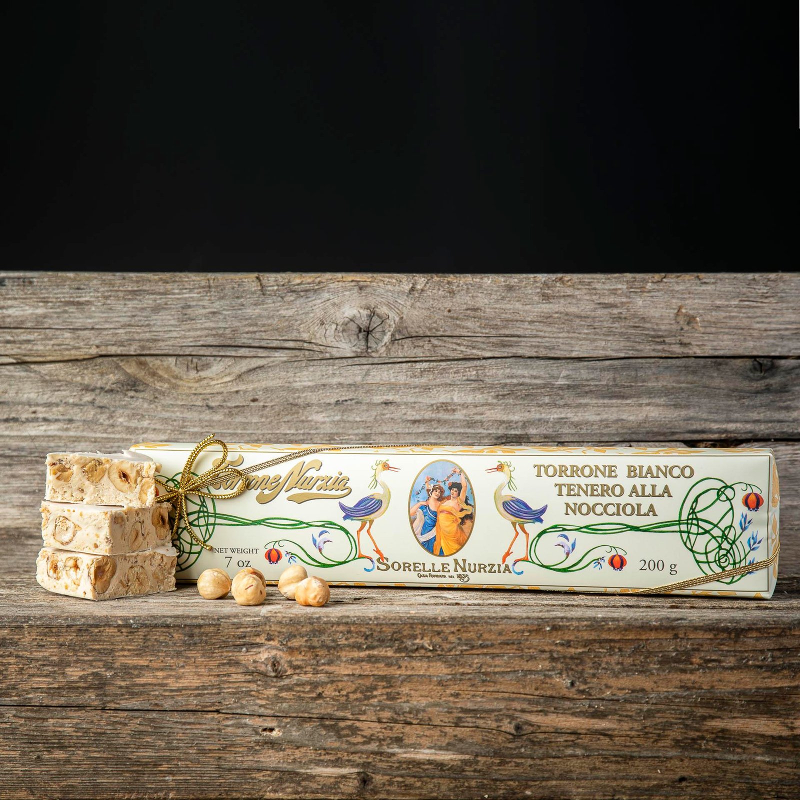 Torrone bianco tenero con nocciole – Sorelle Nurzia