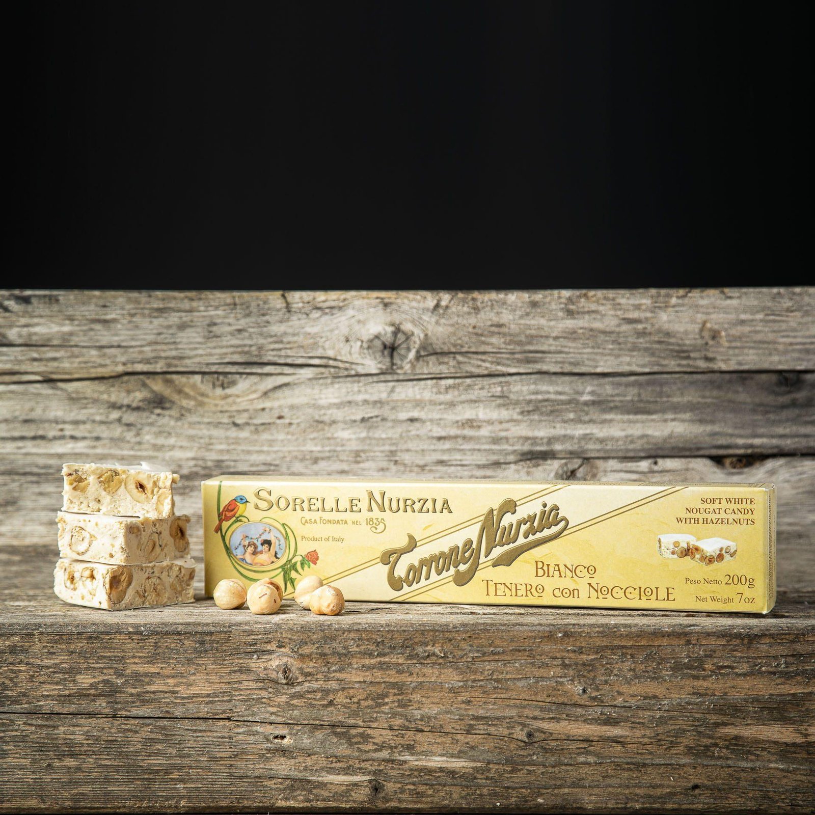 Torrone bianco tenero con nocciole – Sorelle Nurzia