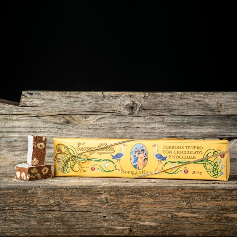 Torrone tenero con cioccolato fondente extra – Sorelle Nurzia