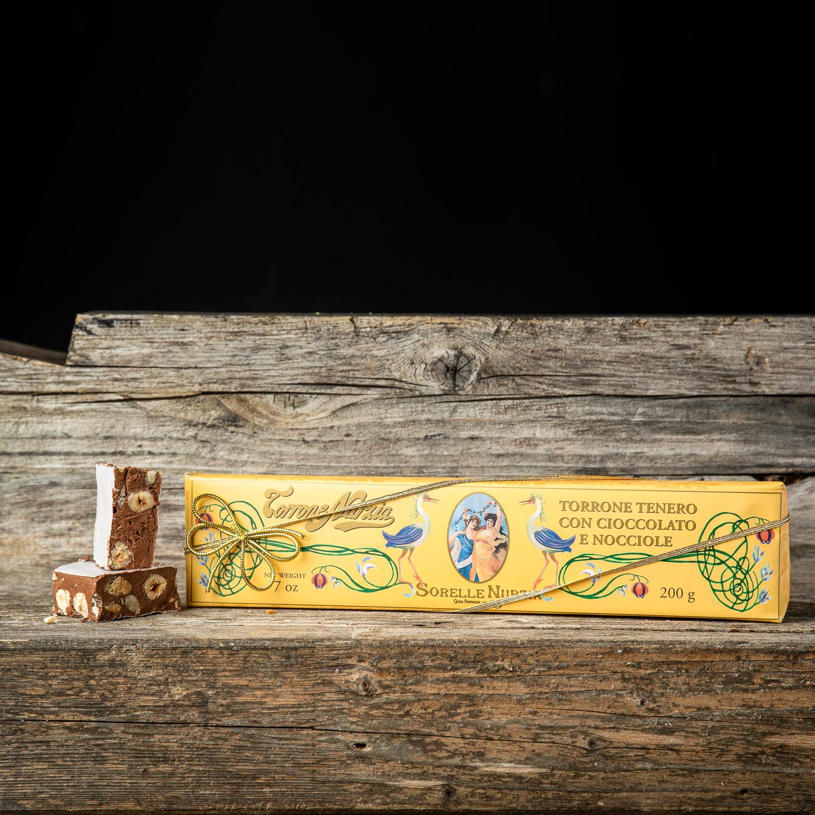 Torrone tenero con cioccolato fondente extra – Sorelle Nurzia