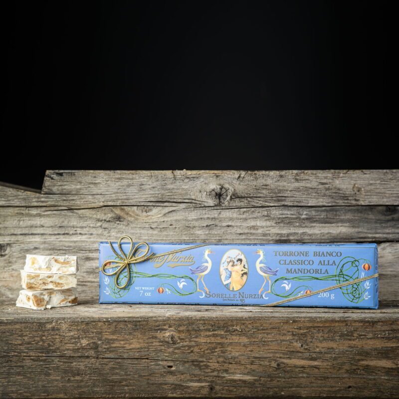 Torrone bianco classico alla mandorla pelata – Sorelle Nurzia