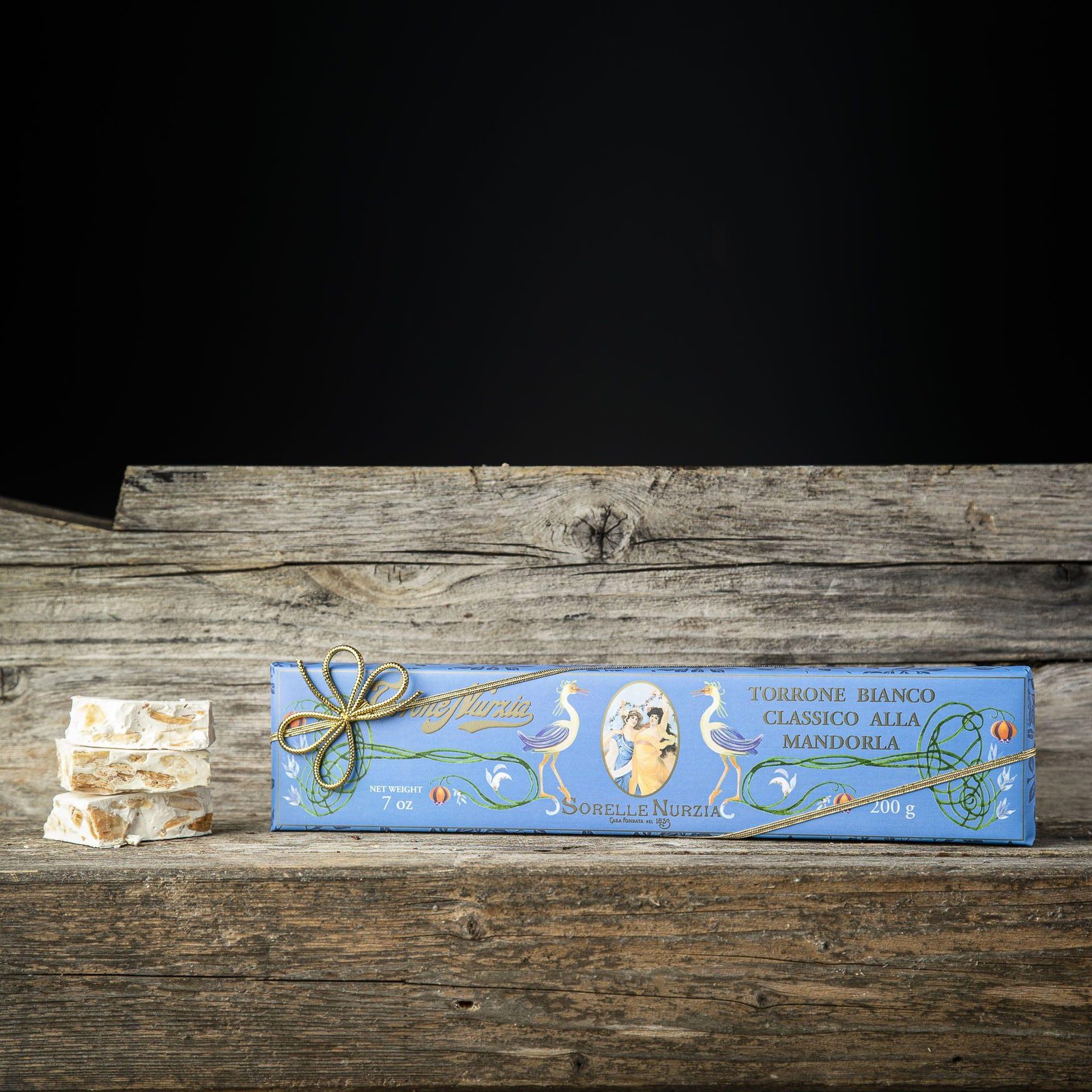 Torrone bianco classico alla mandorla pelata – Sorelle Nurzia