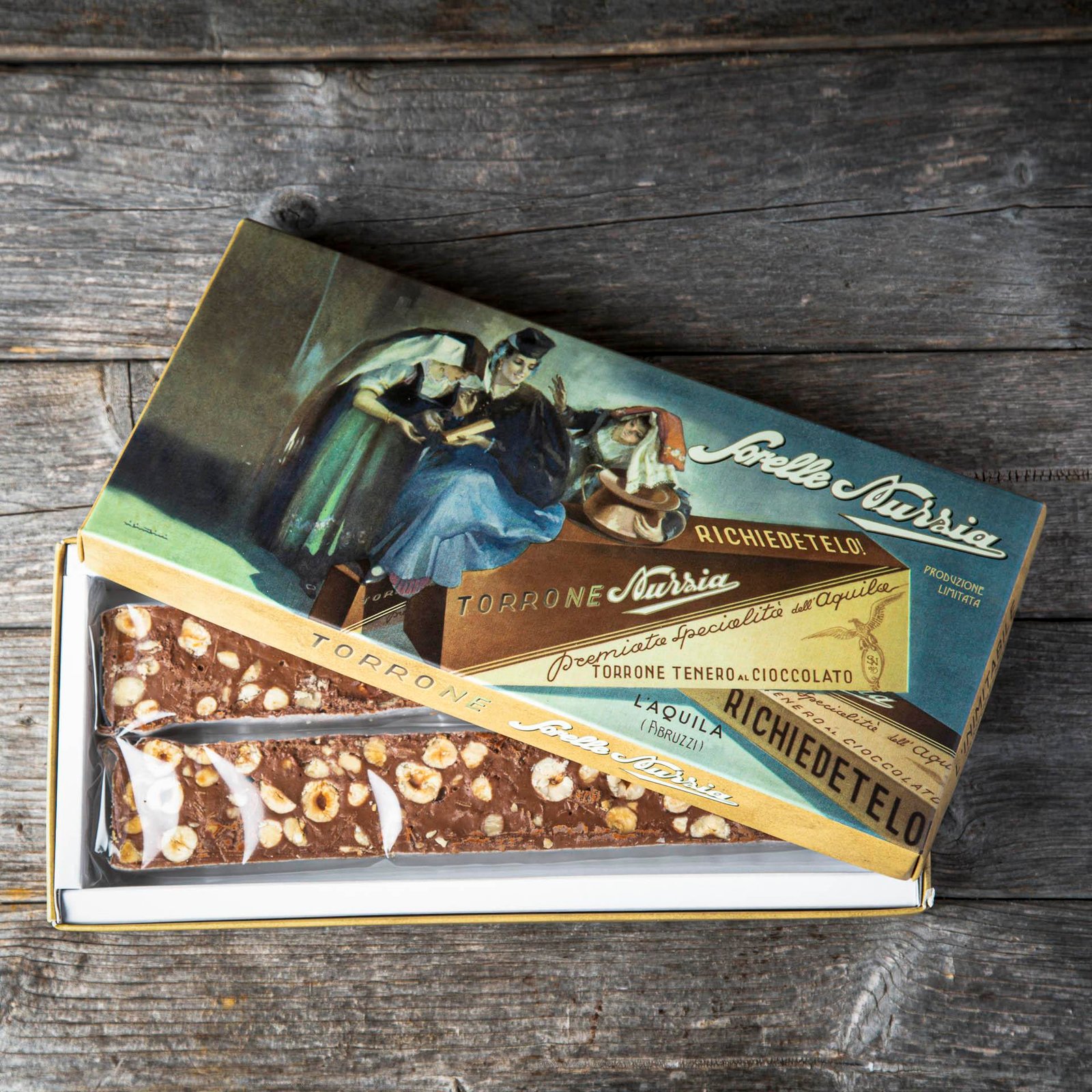 Torrone tenero al cioccolato – Sorelle Nurzia