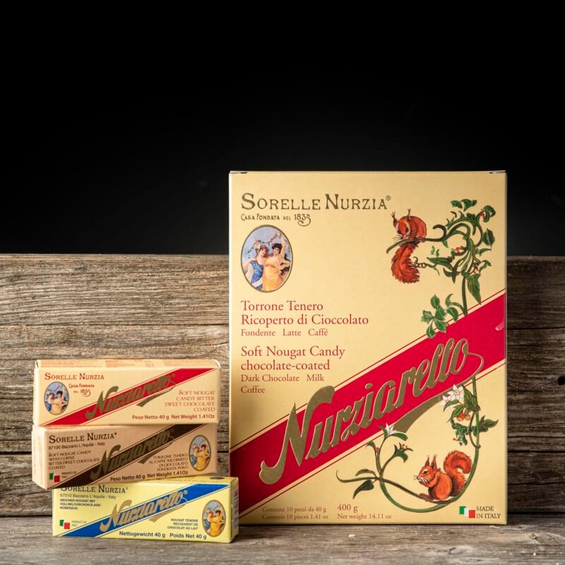 Torrone tenero ricoperto di cioccolato – Sorelle Nurzia