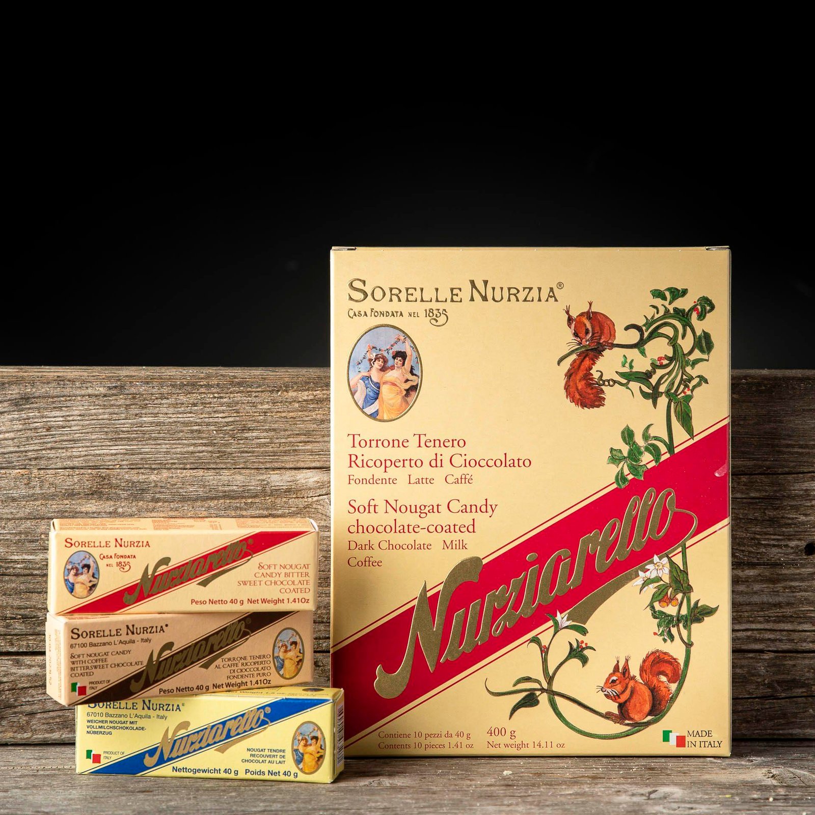Torrone tenero ricoperto di cioccolato – Sorelle Nurzia