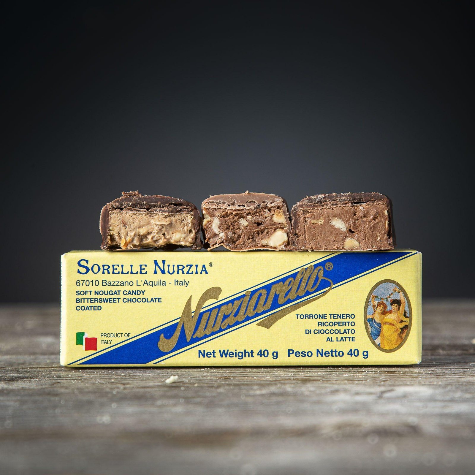 Torrone tenero ricoperto di cioccolato – Sorelle Nurzia