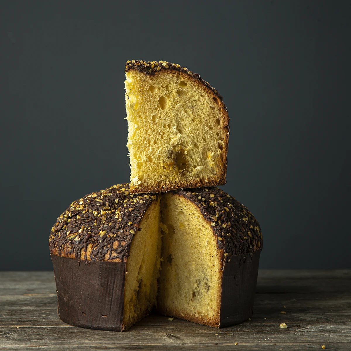 Panettone fruttato al pistacchio – 1kg – Incarto a mano – Sorelle Nurzia